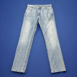 Levis Jeans Mens 30x32 Blue‎ 541 Athletic Tapered Mid Rise Stretch 33x31.5